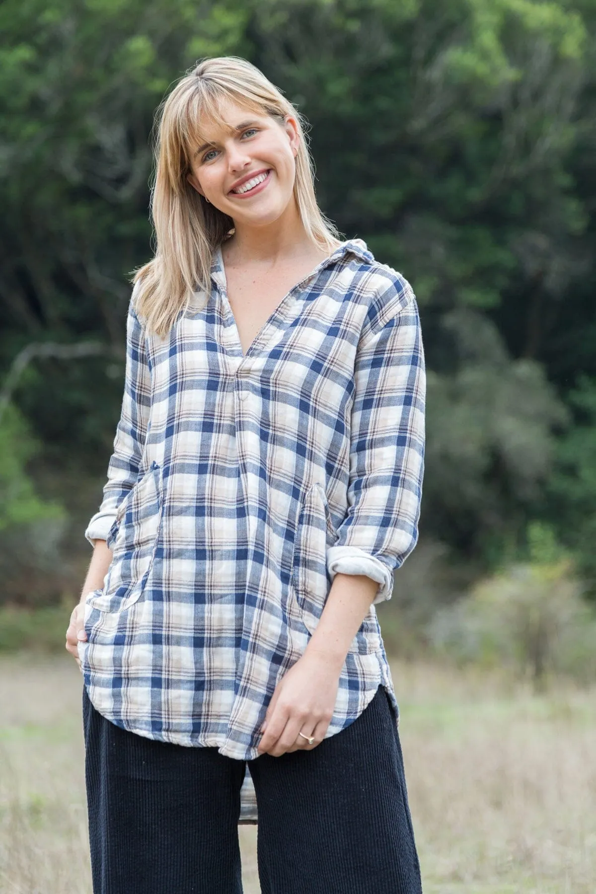 Teton - Plaid Double Cotton Gauze sold by CP Shades product image thumbnail 3
