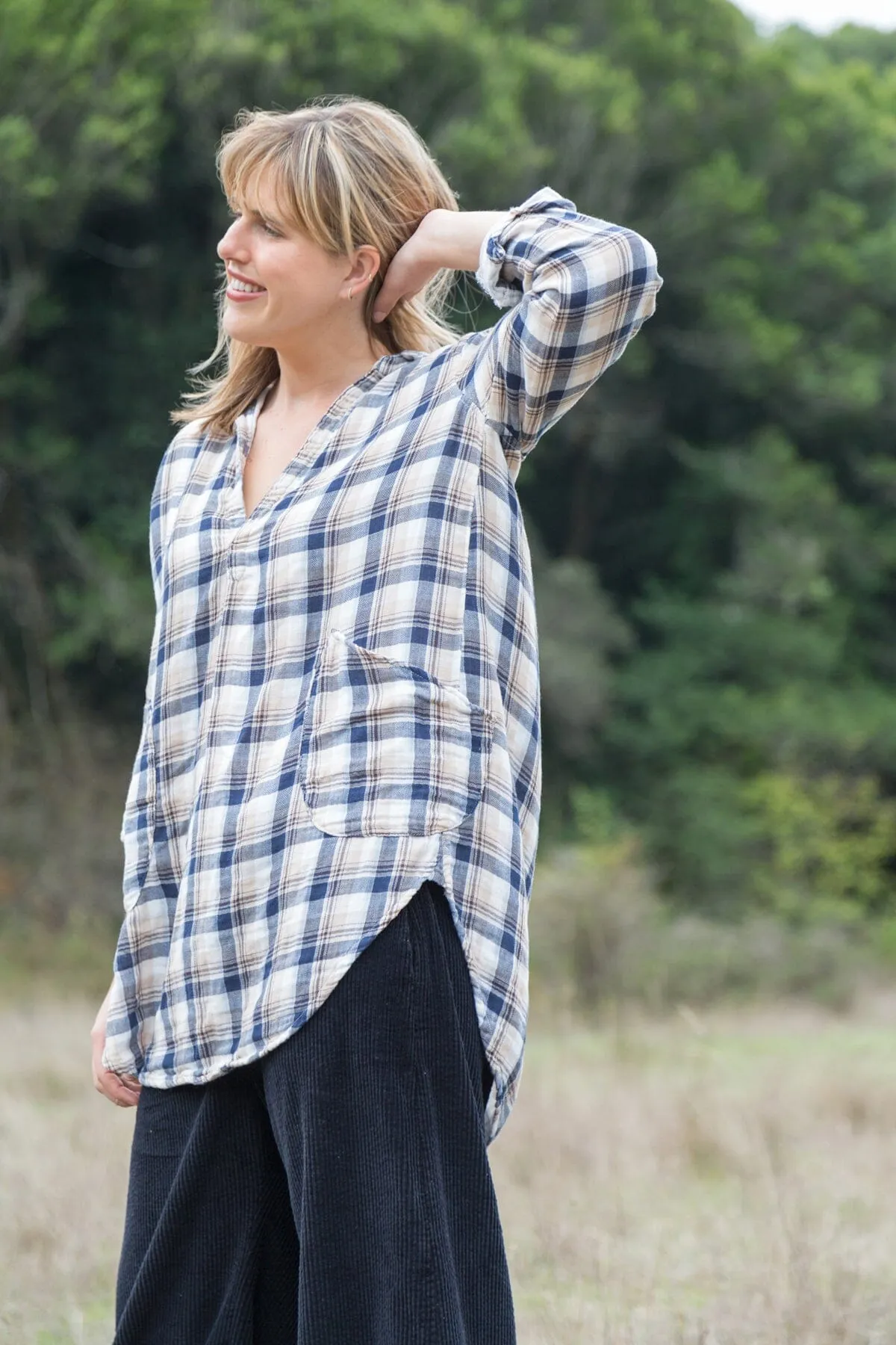 Teton - Plaid Double Cotton Gauze sold by CP Shades product image thumbnail 2