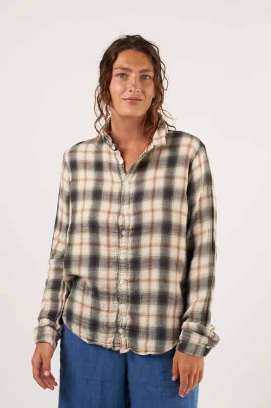 Romy - Double Cotton Gauze Plaid sold by CP Shades