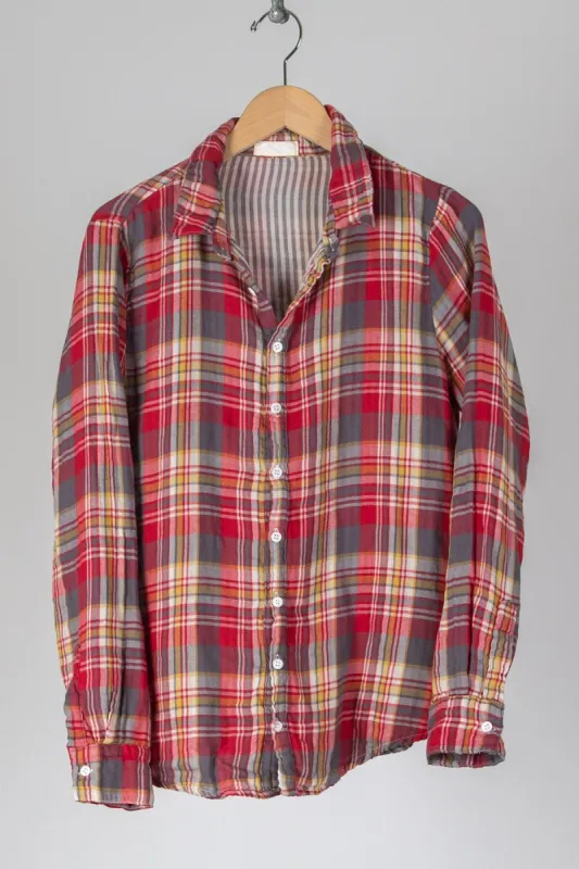 Romy - Double Cotton Gauze Plaid sold by CP Shades