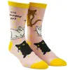 Women's Is It Caturday Yet Socks sold by Crazy Dog T-Shirts