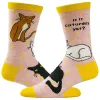 Women's Is It Caturday Yet Socks sold by Crazy Dog T-Shirts