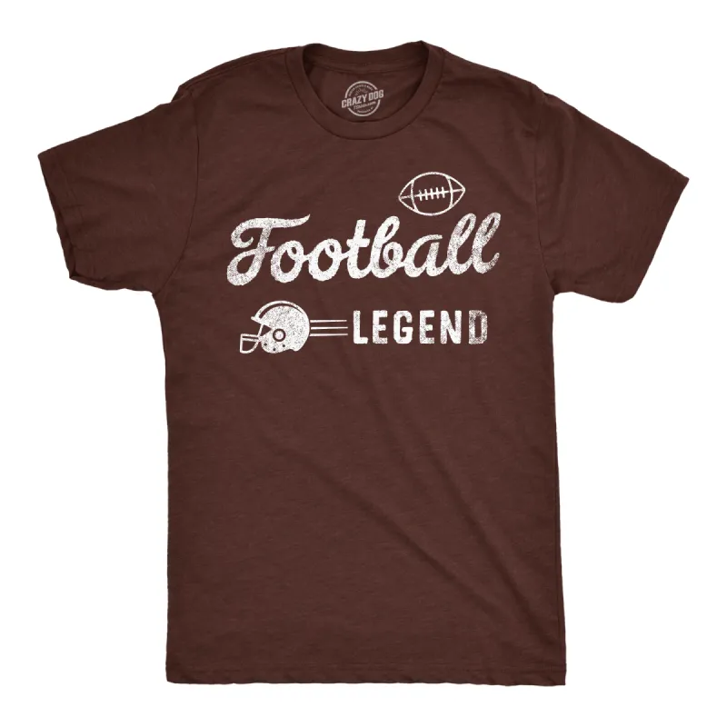 Football Legend Men's T Shirt sold by Crazy Dog T-Shirts