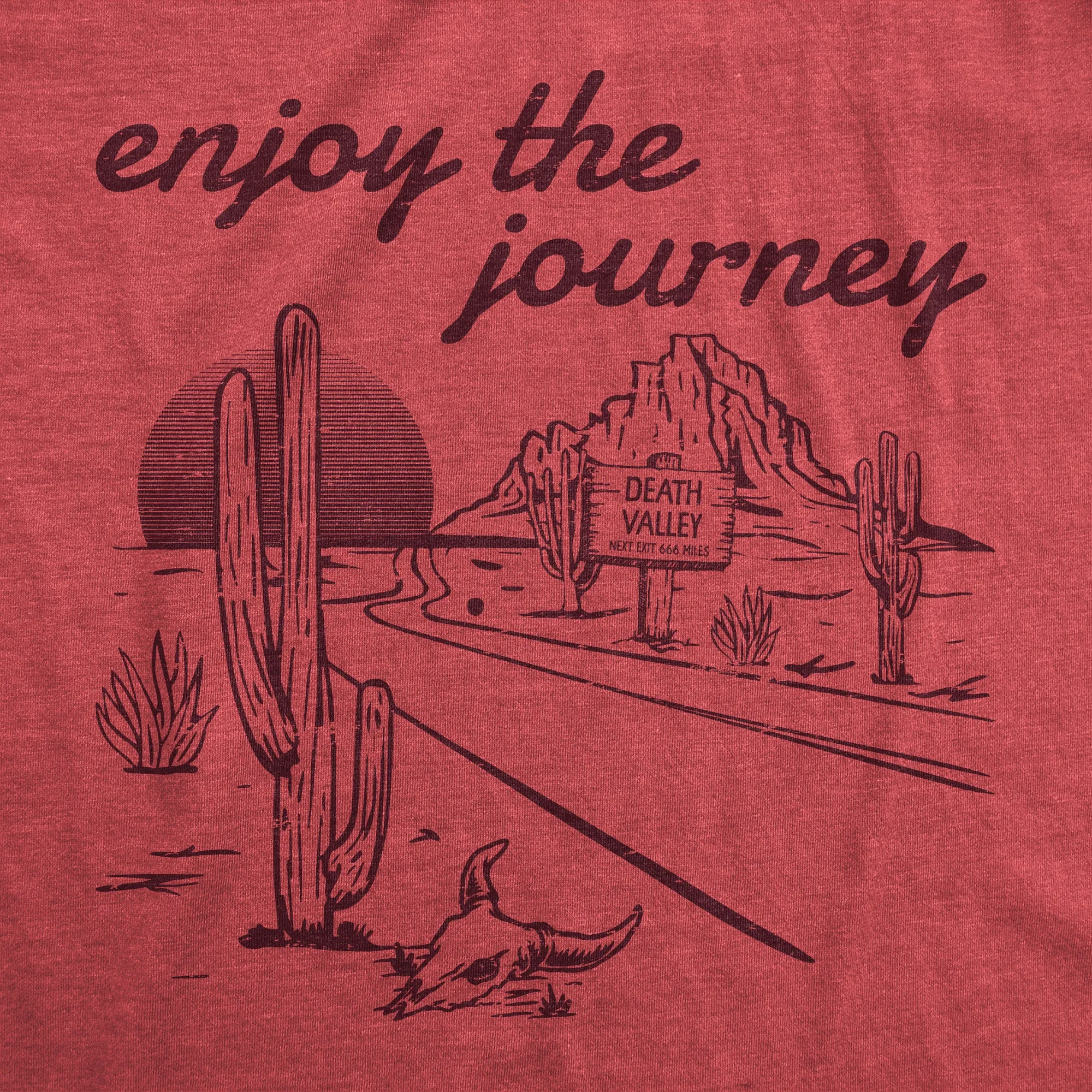 Enjoy The Journey Men's T Shirt sold by Crazy Dog T-Shirts product image thumbnail 2