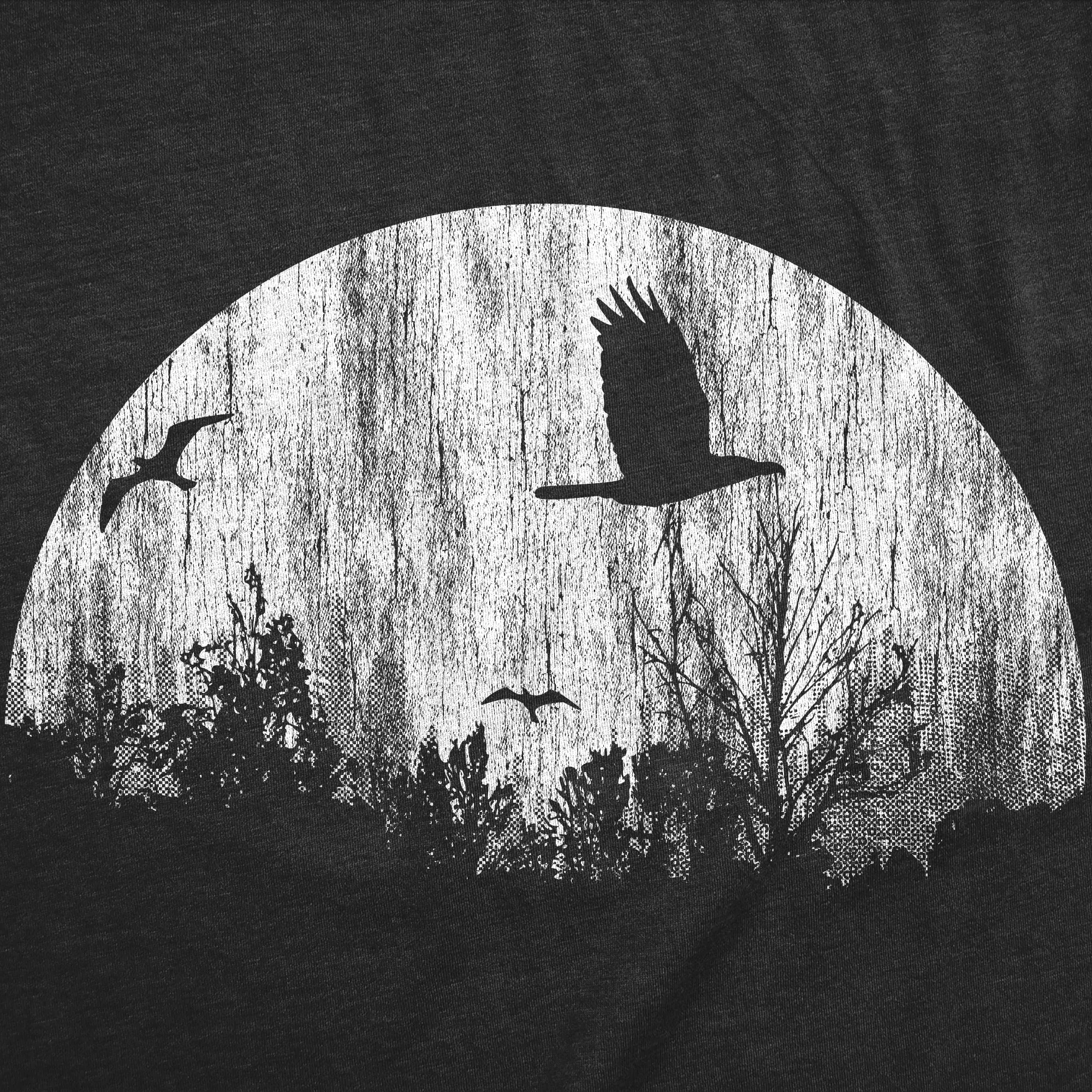 Moon Birds Women's T Shirt sold by Crazy Dog T-Shirts product image thumbnail 2