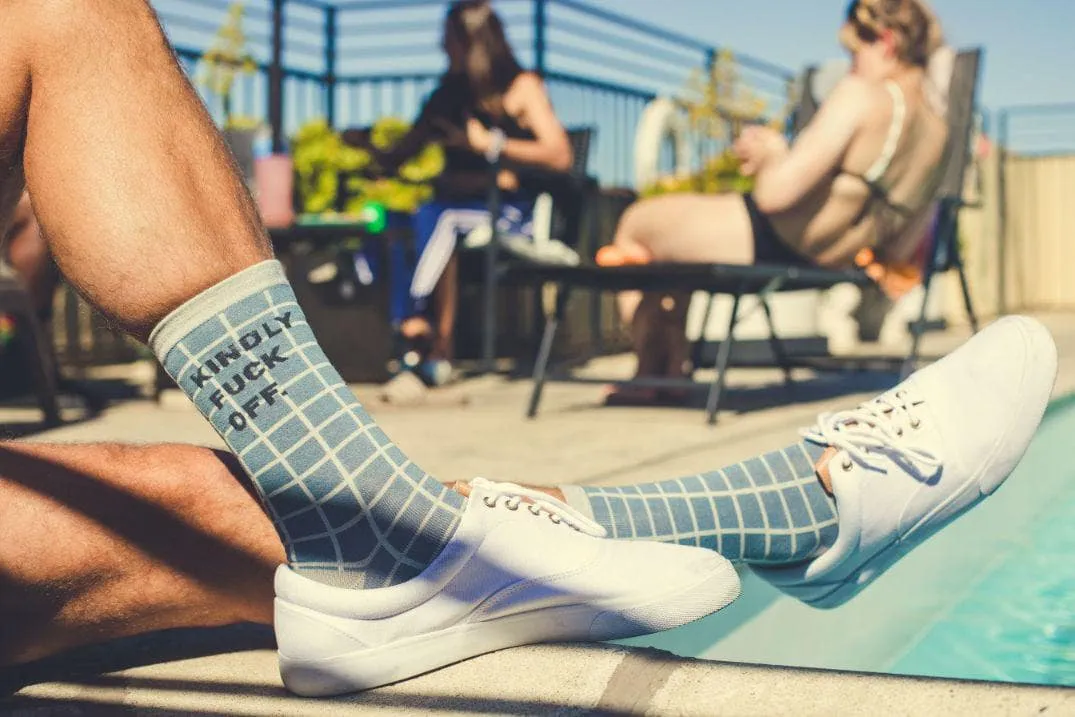 Mens Kindly Fuck Off Socks sold by Crazy Dog T-Shirts product image thumbnail 5