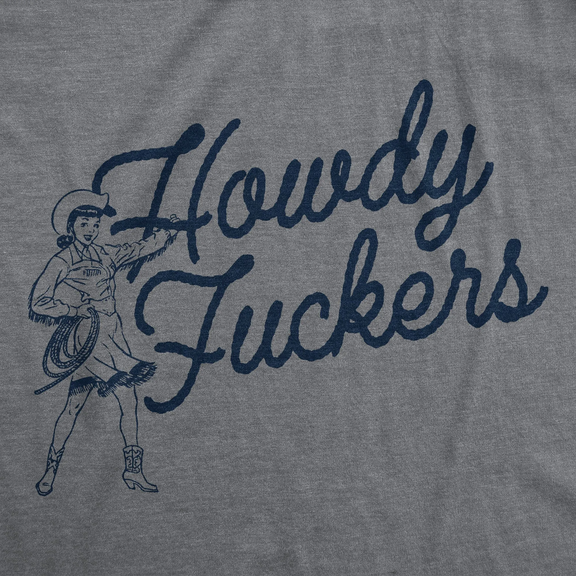Howdy Fuckers Men's T Shirt sold by Crazy Dog T-Shirts product image thumbnail 2