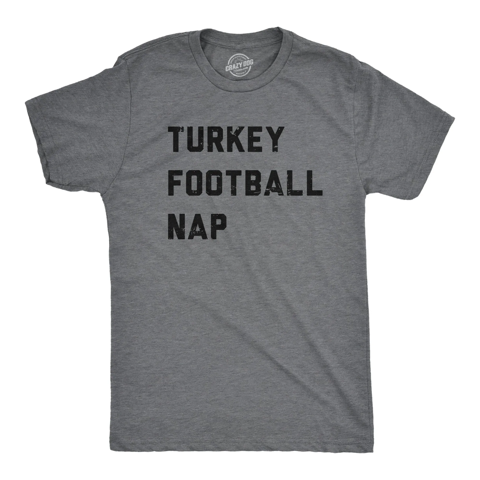 Turkey Football Nap Men's T Shirt sold by Crazy Dog T-Shirts