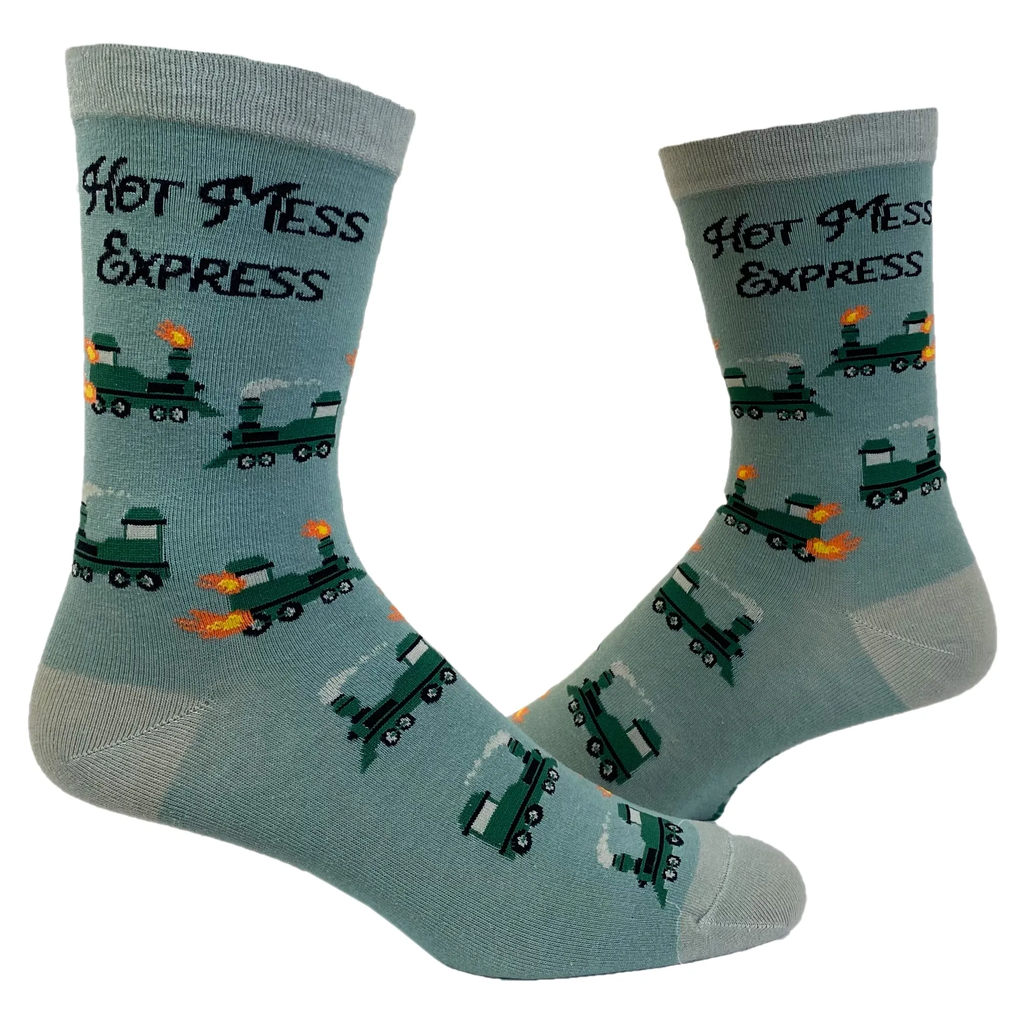 Womens Hot Mess Express Socks sold by Crazy Dog T-Shirts