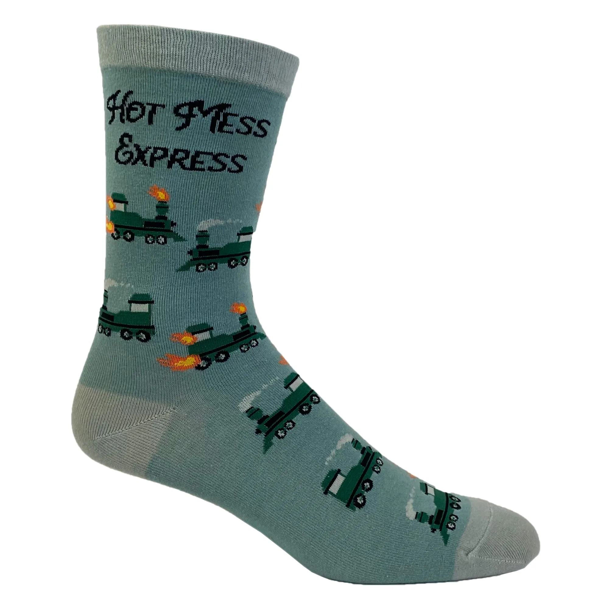 Womens Hot Mess Express Socks sold by Crazy Dog T-Shirts product image thumbnail 4