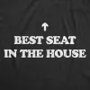 Best Seat In The House Men's T Shirt sold by Crazy Dog T-Shirts