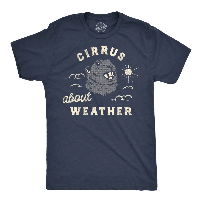 Cirrus About Weather Men's T Shirt sold by Crazy Dog T-Shirts