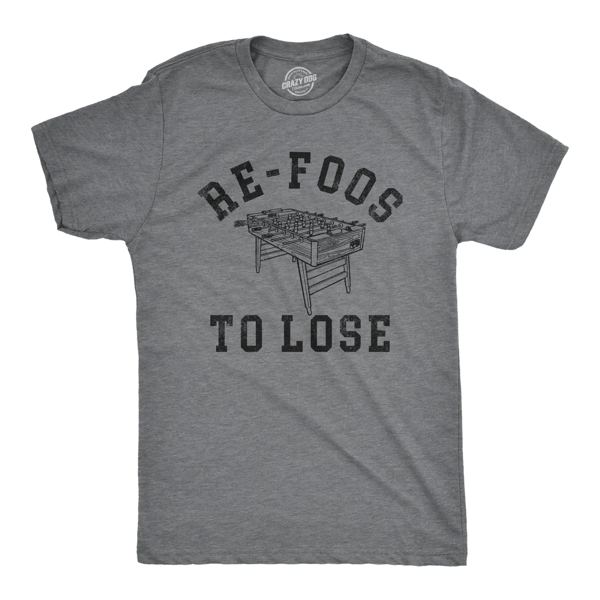 Re Foos To Lose Men's T Shirt sold by Crazy Dog T-Shirts
