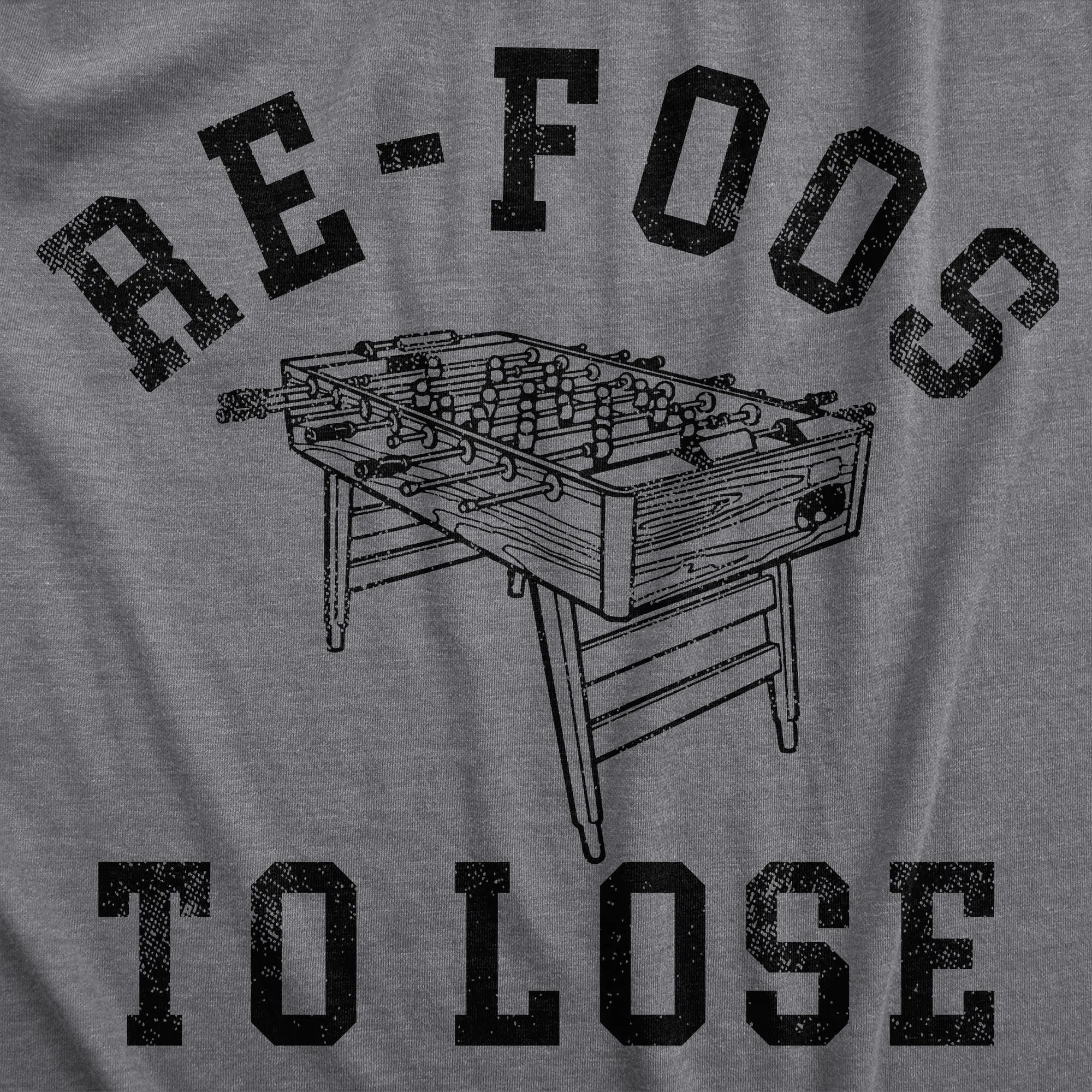 Re Foos To Lose Men's T Shirt sold by Crazy Dog T-Shirts product image thumbnail 2