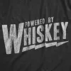 Powered By Whiskey Men's T Shirt sold by Crazy Dog T-Shirts