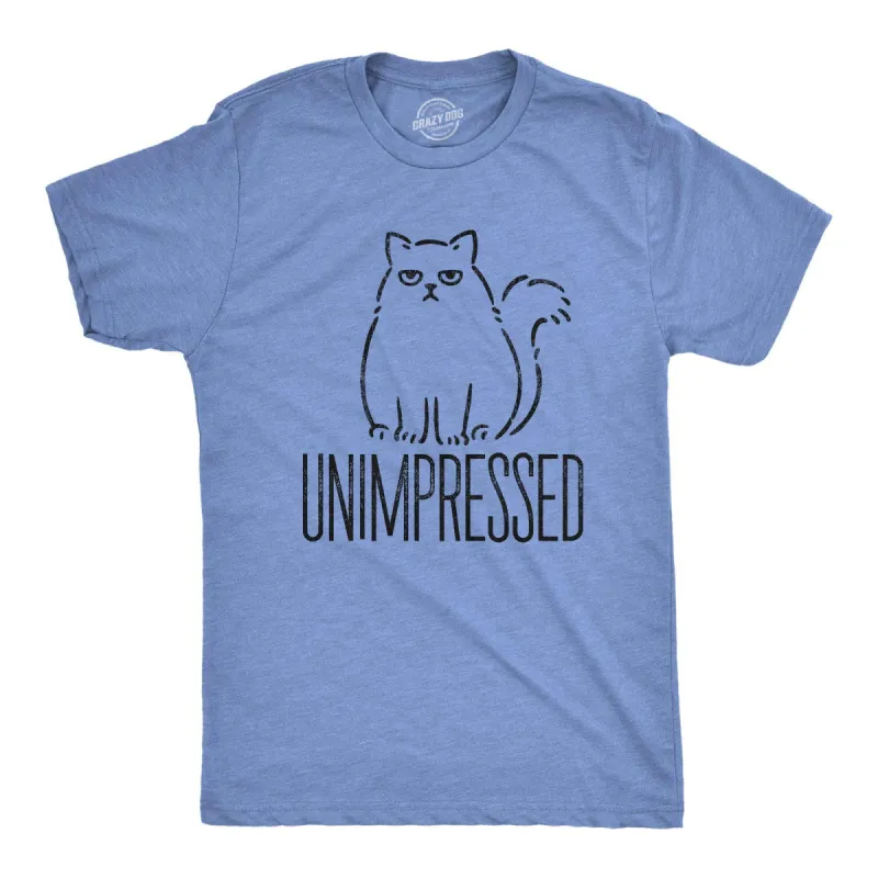 Unimpressed Men's T Shirt sold by Crazy Dog T-Shirts