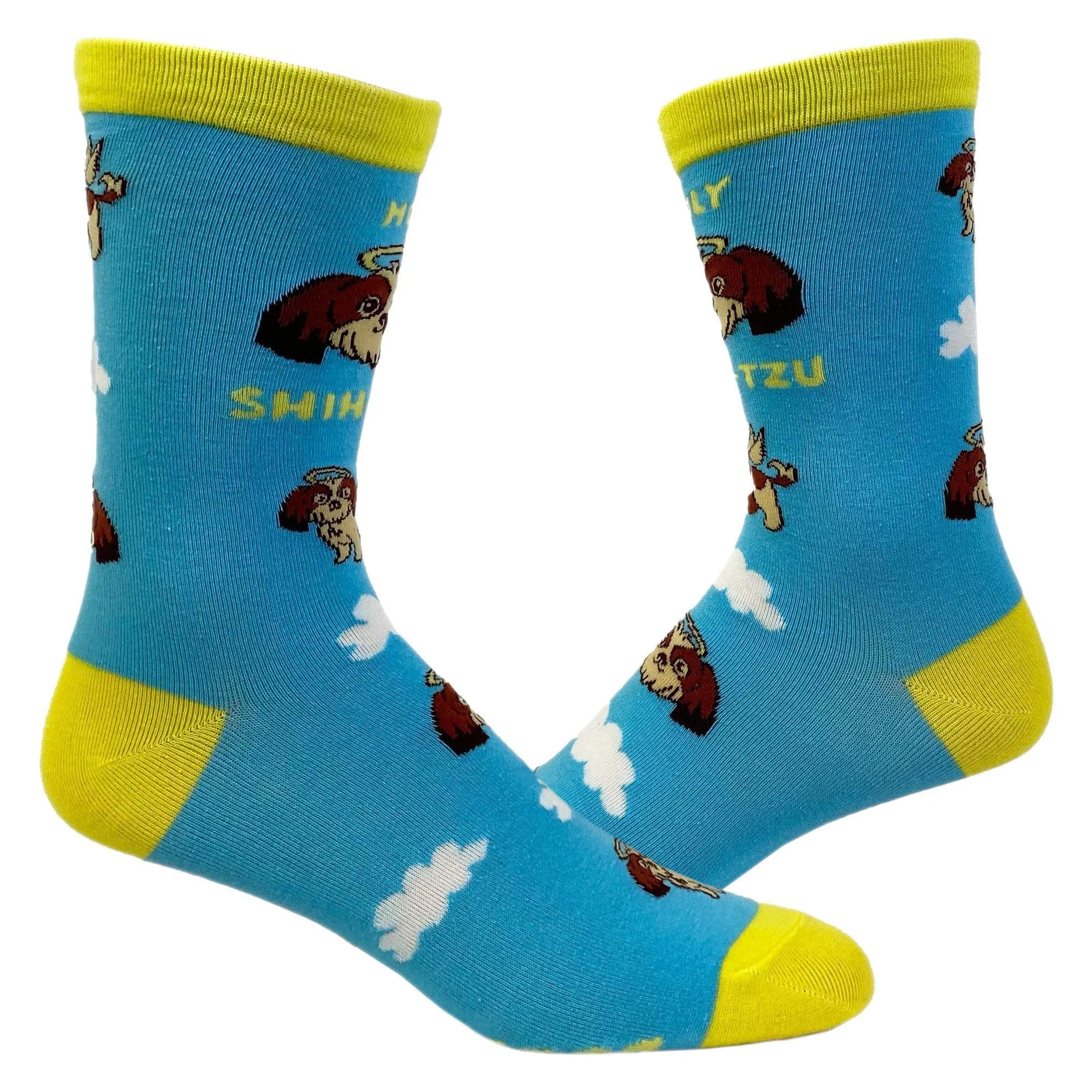 Womens Holy Shih-Tzu Socks sold by Crazy Dog T-Shirts