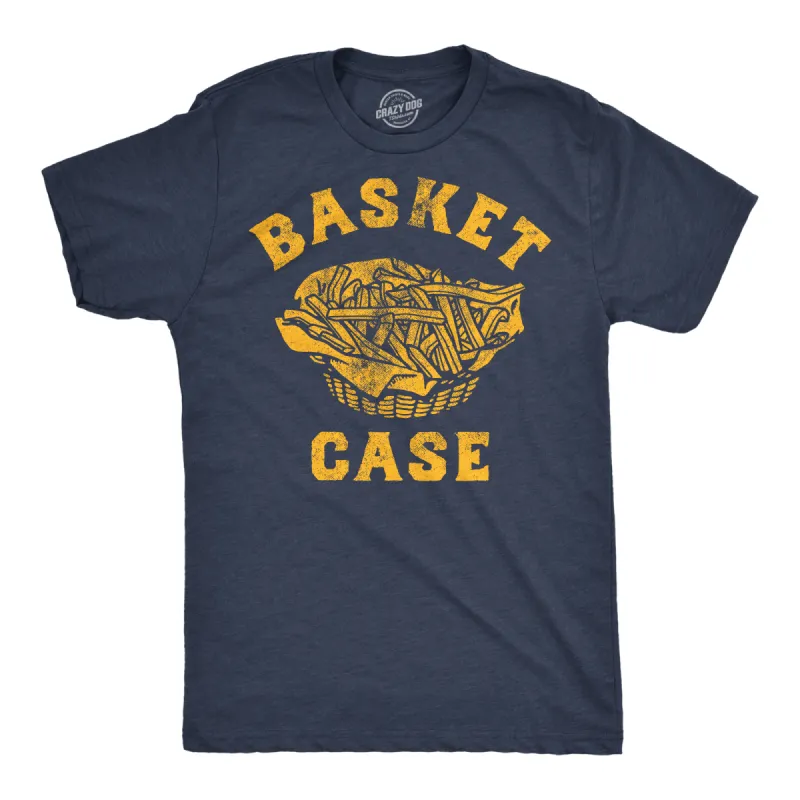 Basket Case Men's T Shirt sold by Crazy Dog T-Shirts