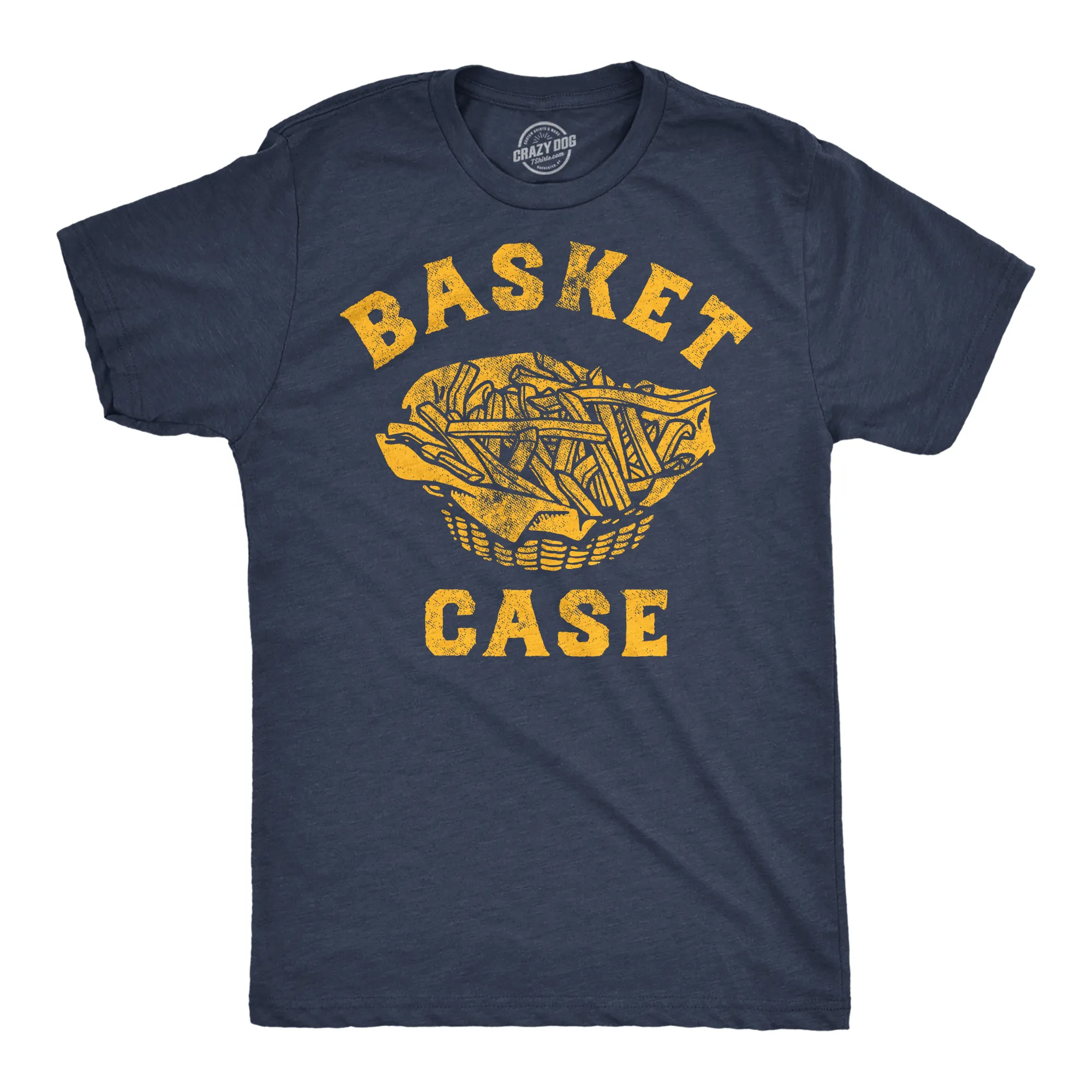 Basket Case Men's T Shirt sold by Crazy Dog T-Shirts
