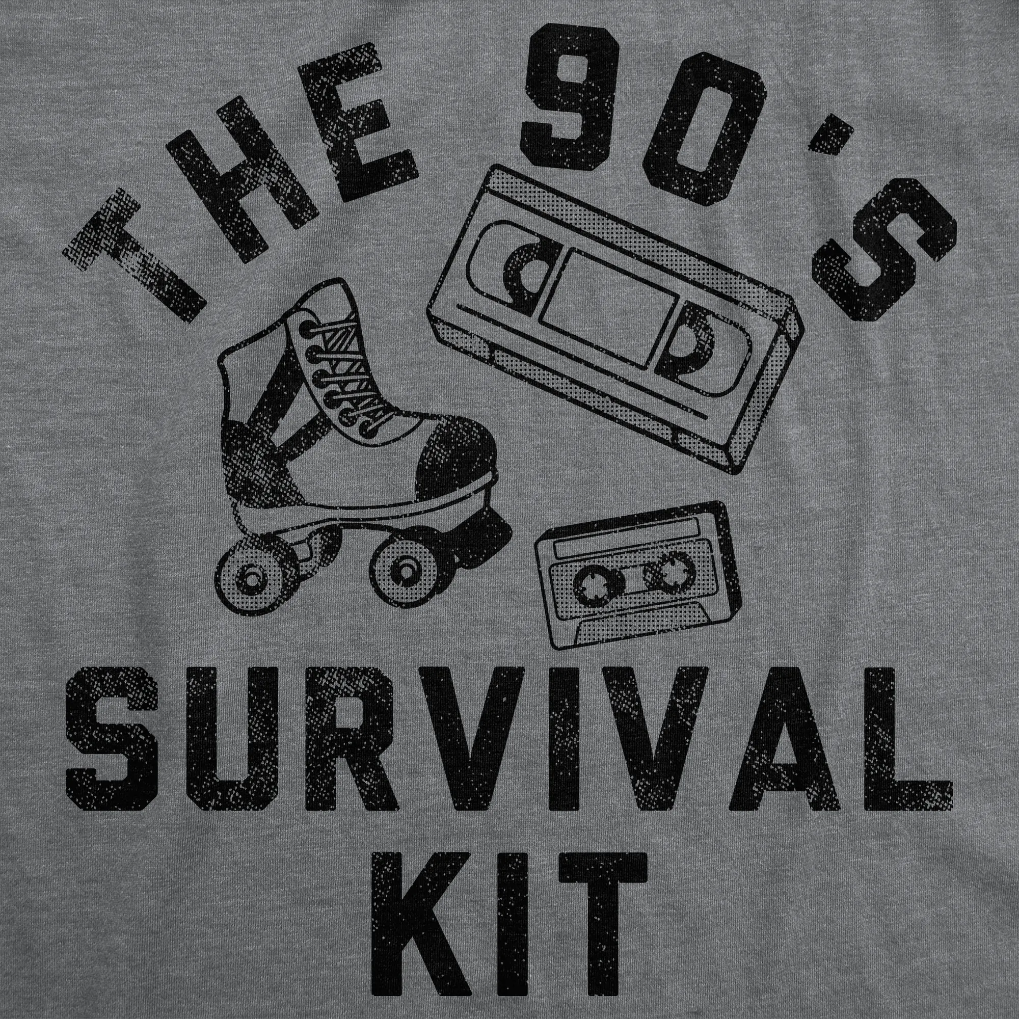 The 90s Survival Kit Men's T Shirt sold by Crazy Dog T-Shirts product image thumbnail 2