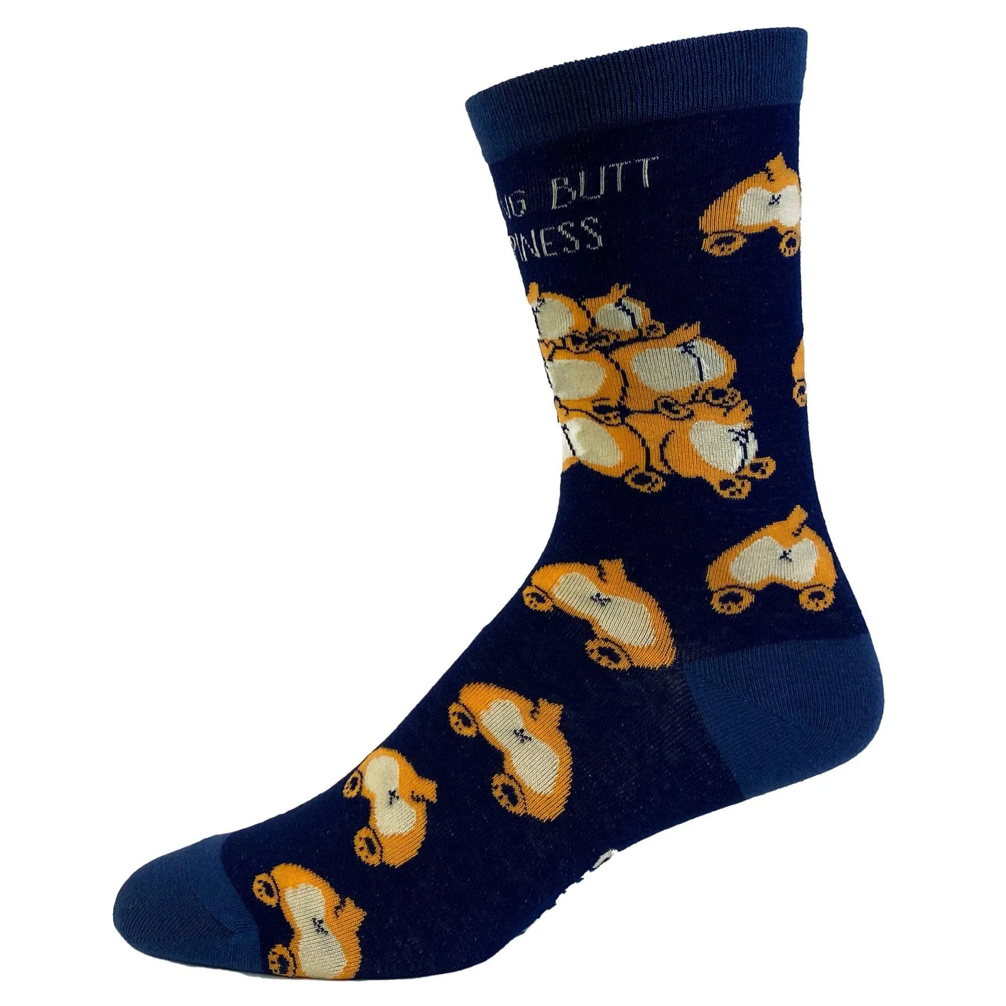 Womens Nothing Butt Happiness Socks sold by Crazy Dog T-Shirts product image thumbnail 3