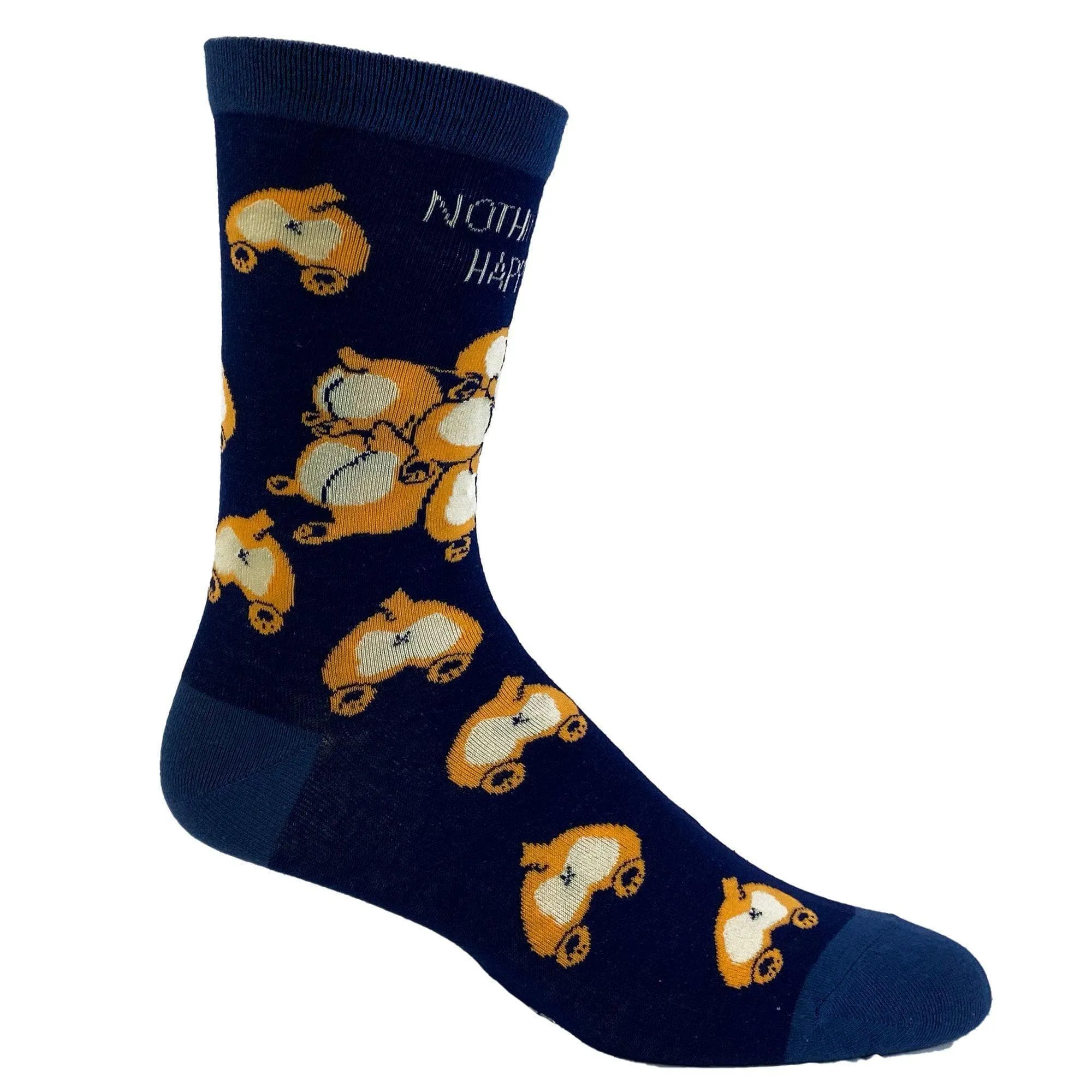 Womens Nothing Butt Happiness Socks sold by Crazy Dog T-Shirts product image thumbnail 4