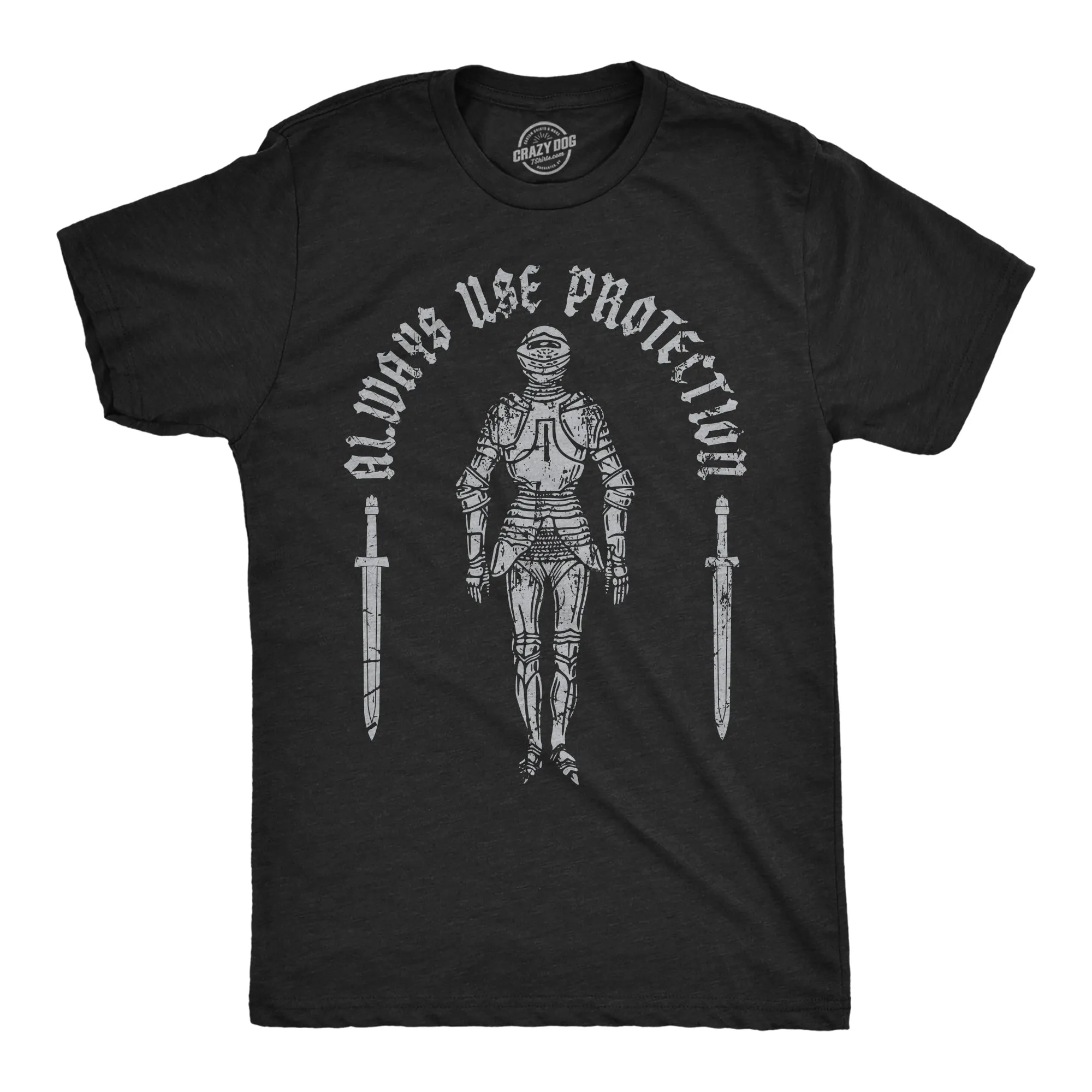 Always Use Protection Armor Men's T Shirt sold by Crazy Dog T-Shirts