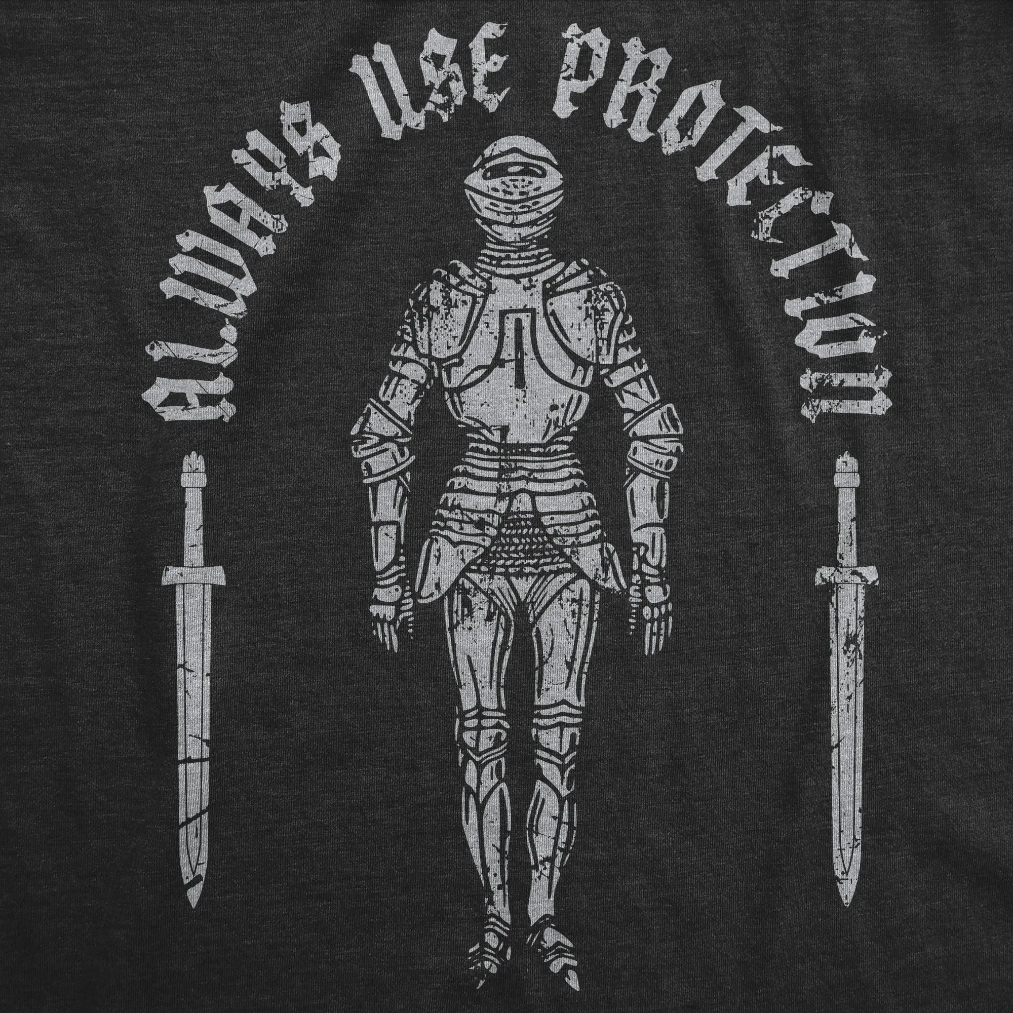 Always Use Protection Armor Men's T Shirt sold by Crazy Dog T-Shirts product image thumbnail 2