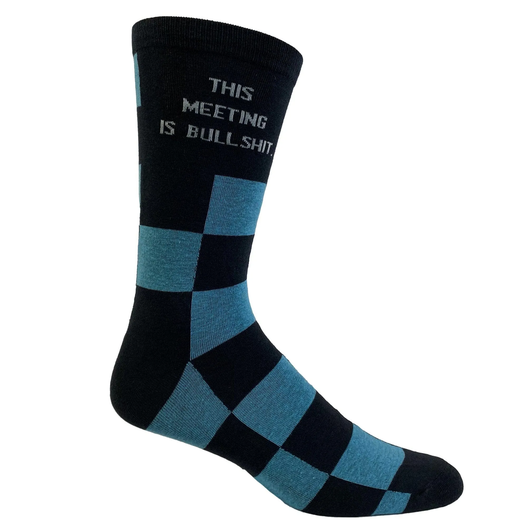 This Meeting Is Bullshit Socks sold by Crazy Dog T-Shirts product image thumbnail 3