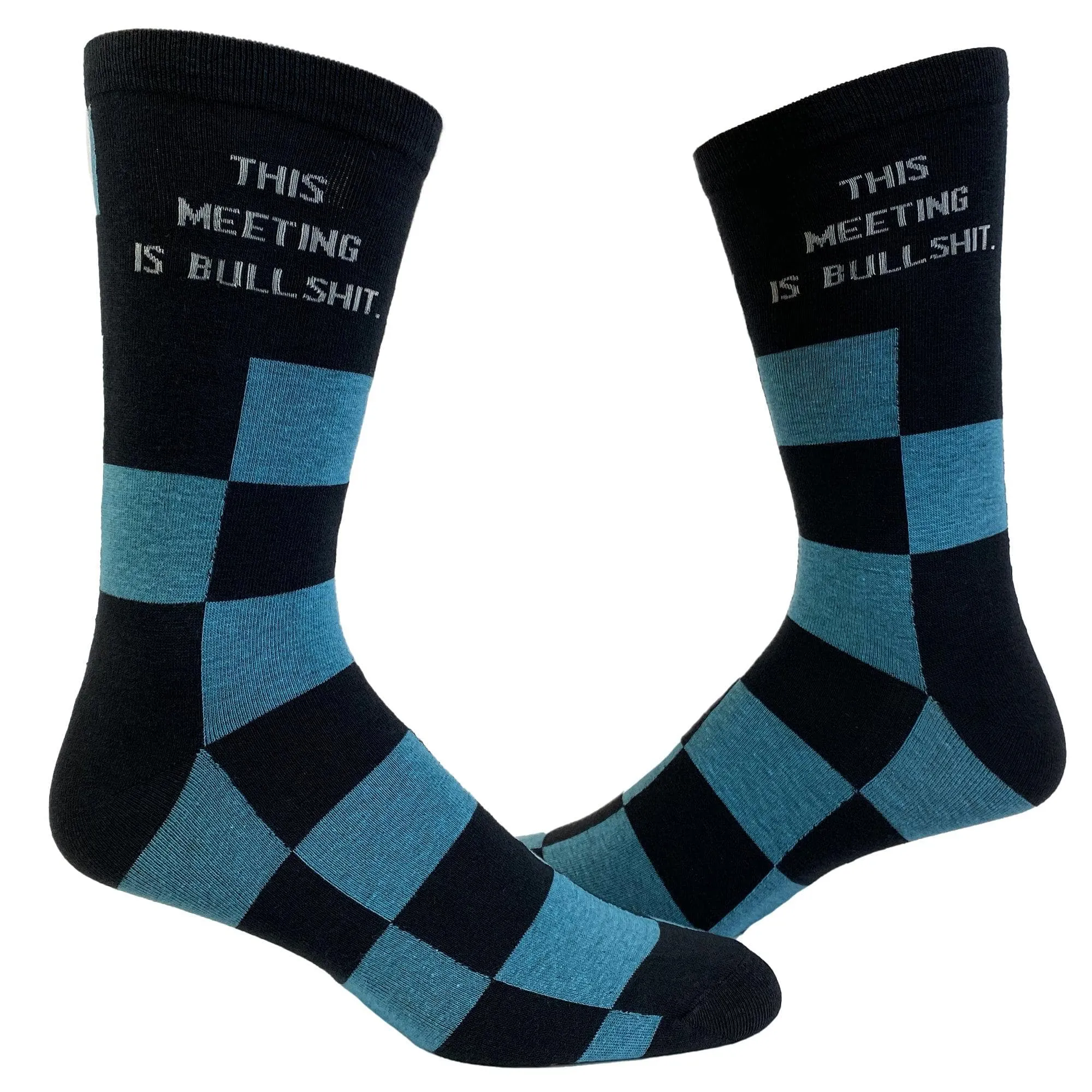 This Meeting Is Bullshit Socks sold by Crazy Dog T-Shirts