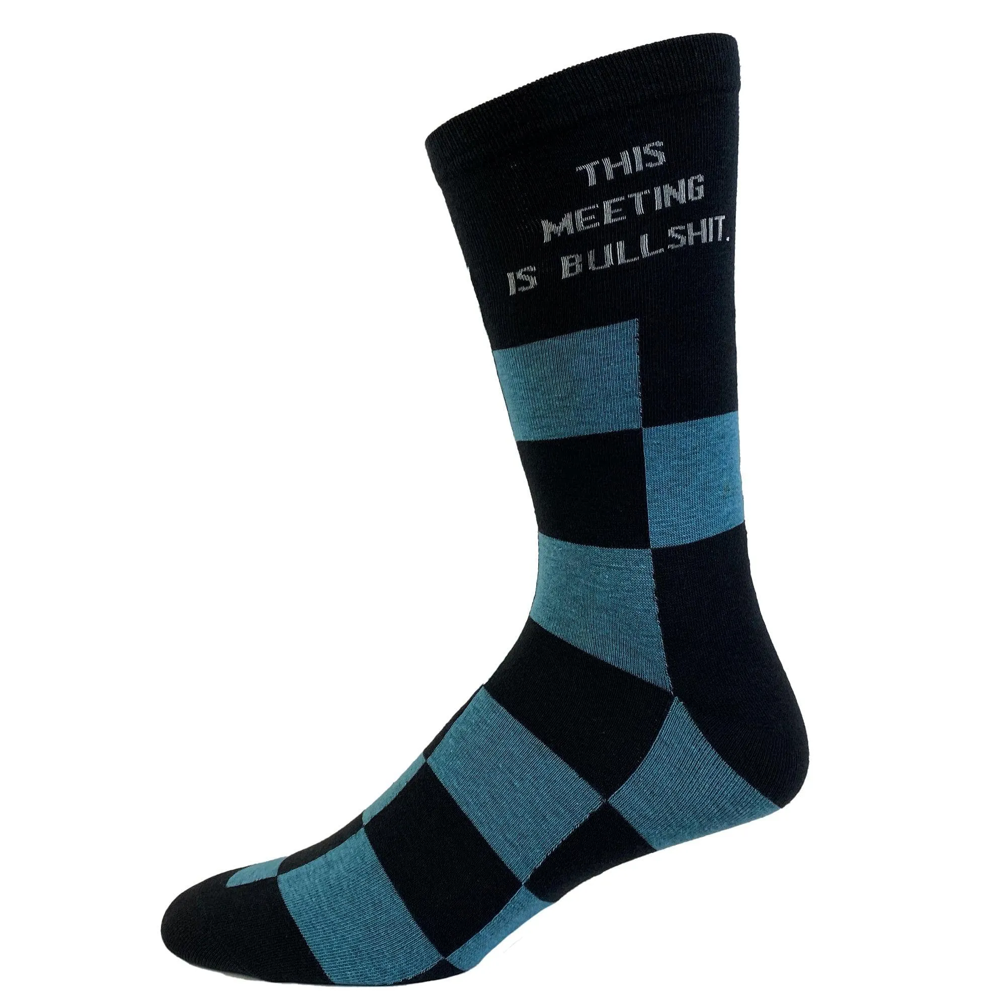 This Meeting Is Bullshit Socks sold by Crazy Dog T-Shirts product image thumbnail 4