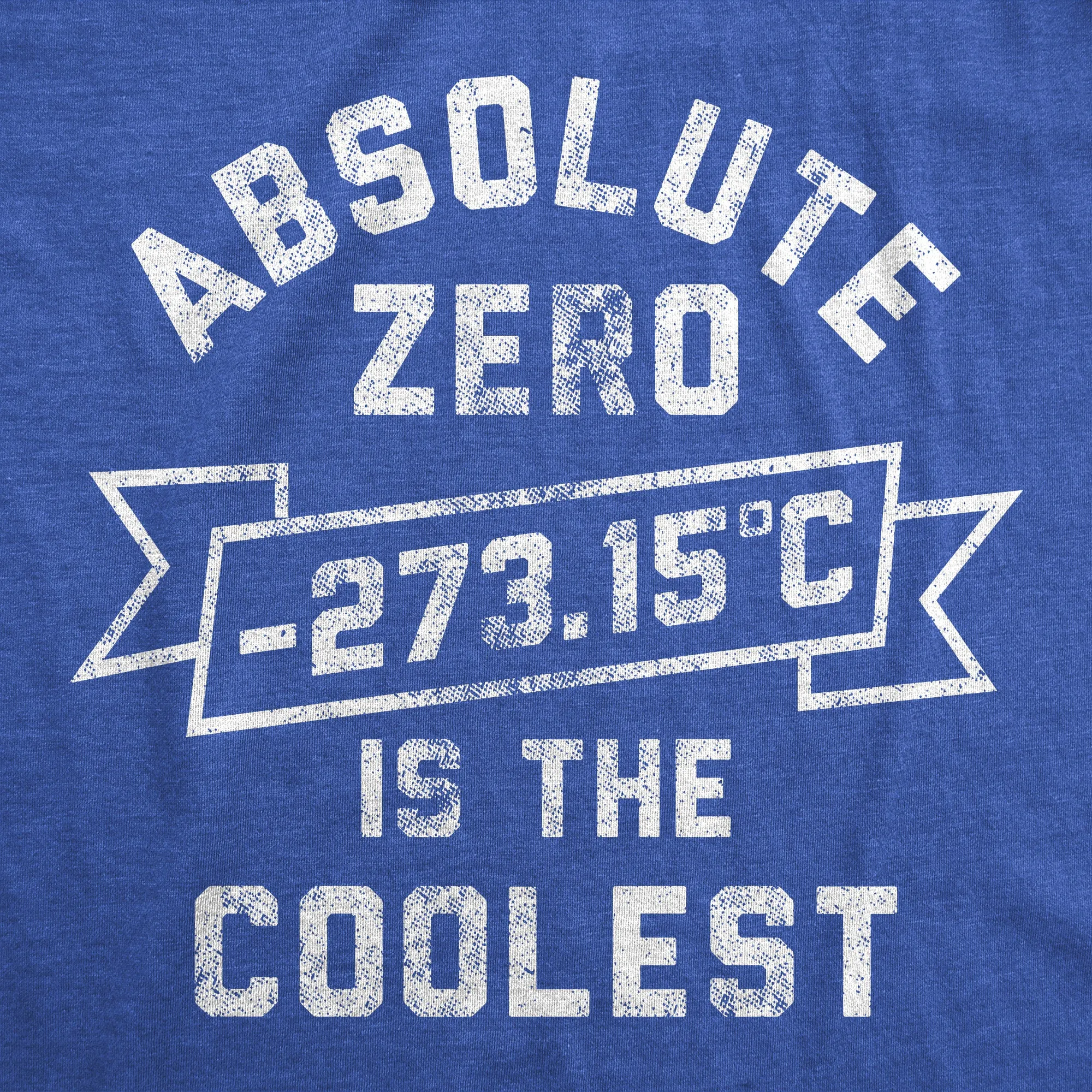 Absolute Zero Is The Coolest Men's T Shirt sold by Crazy Dog T-Shirts product image thumbnail 2