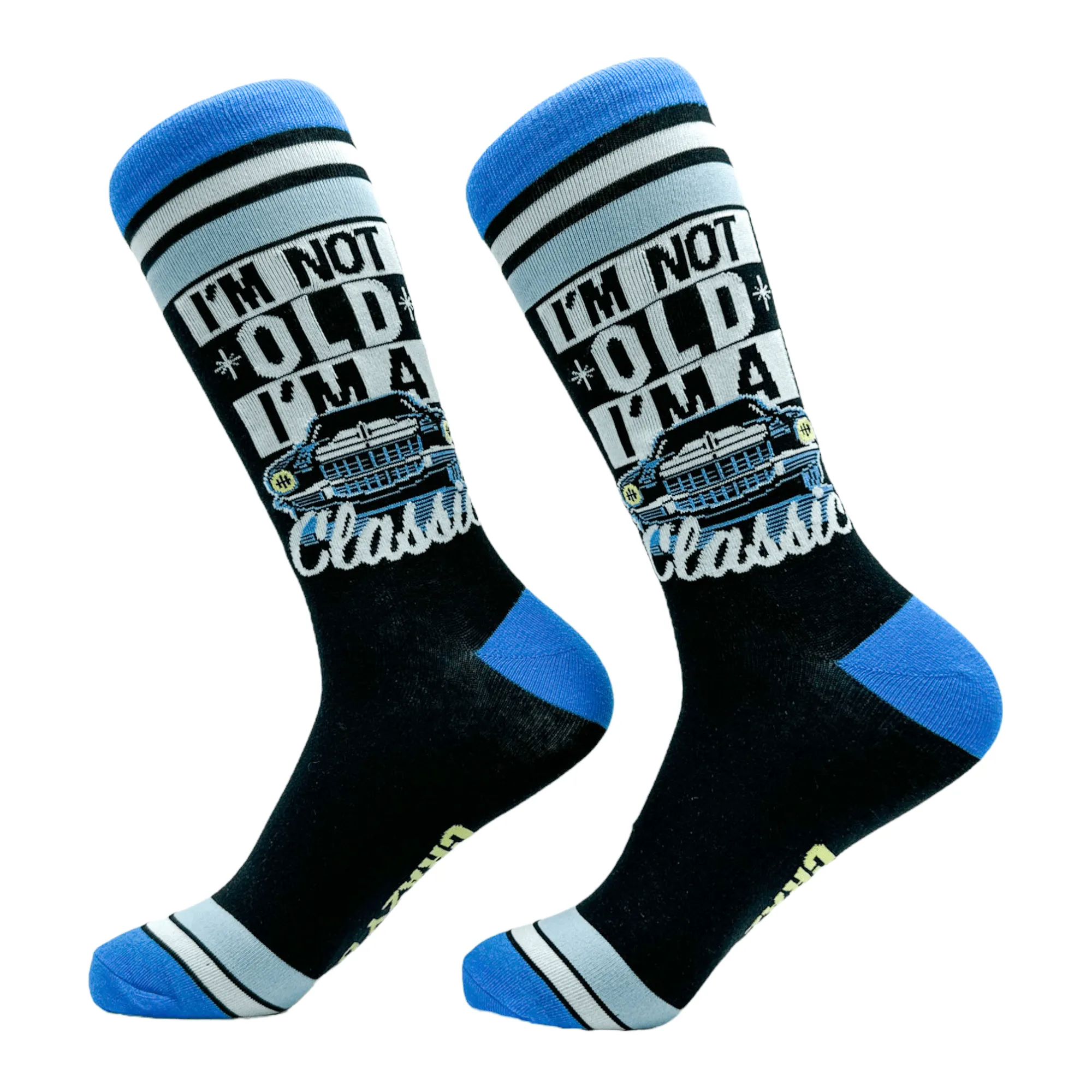 Men's Im Not Old Im A Classic Socks sold by Crazy Dog T-Shirts product image thumbnail 2