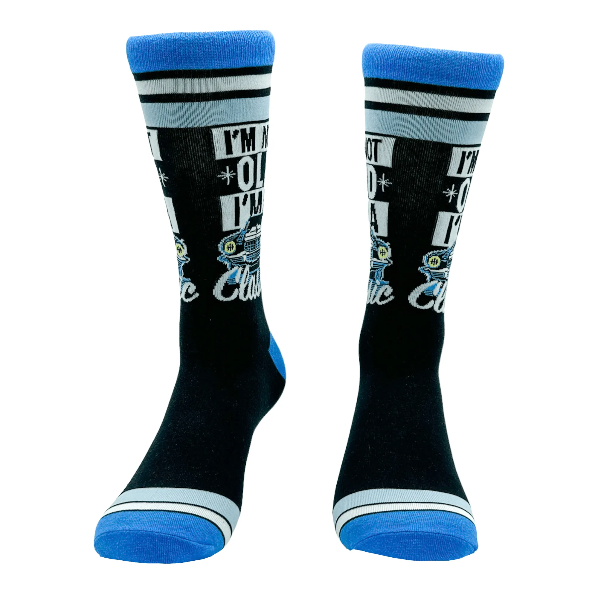 Men's Im Not Old Im A Classic Socks sold by Crazy Dog T-Shirts product image thumbnail 3