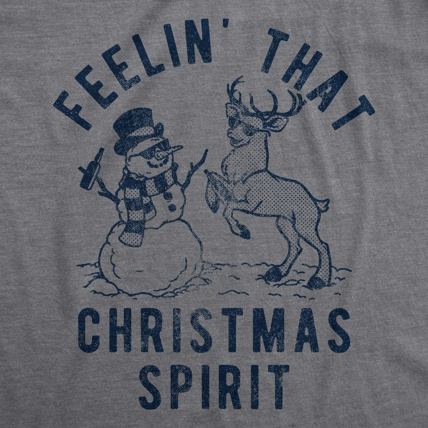 Feelin That Christmas Spirit Men's T Shirt sold by Crazy Dog T-Shirts product image thumbnail 2
