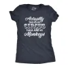 Actually This Is My Circus These Are My Monkeys Women's T Shirt sold by Crazy Dog T-Shirts