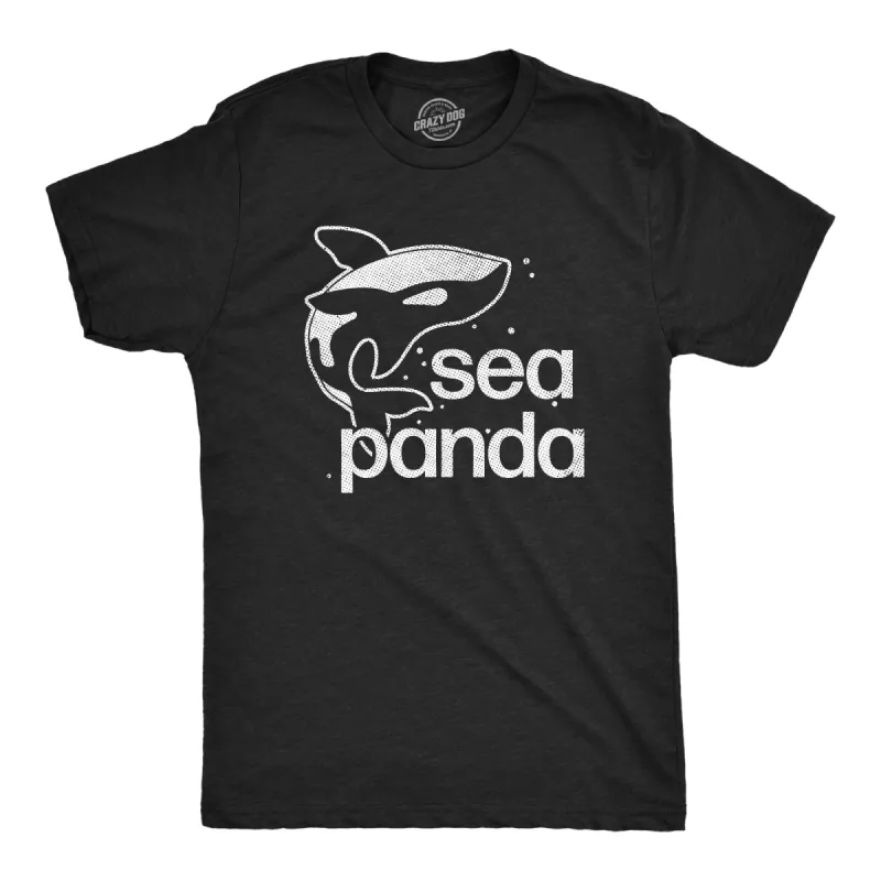 Sea Panda Men's T Shirt sold by Crazy Dog T-Shirts
