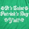 It's Saint Patrick's Day Y'all Men's T Shirt sold by Crazy Dog T-Shirts