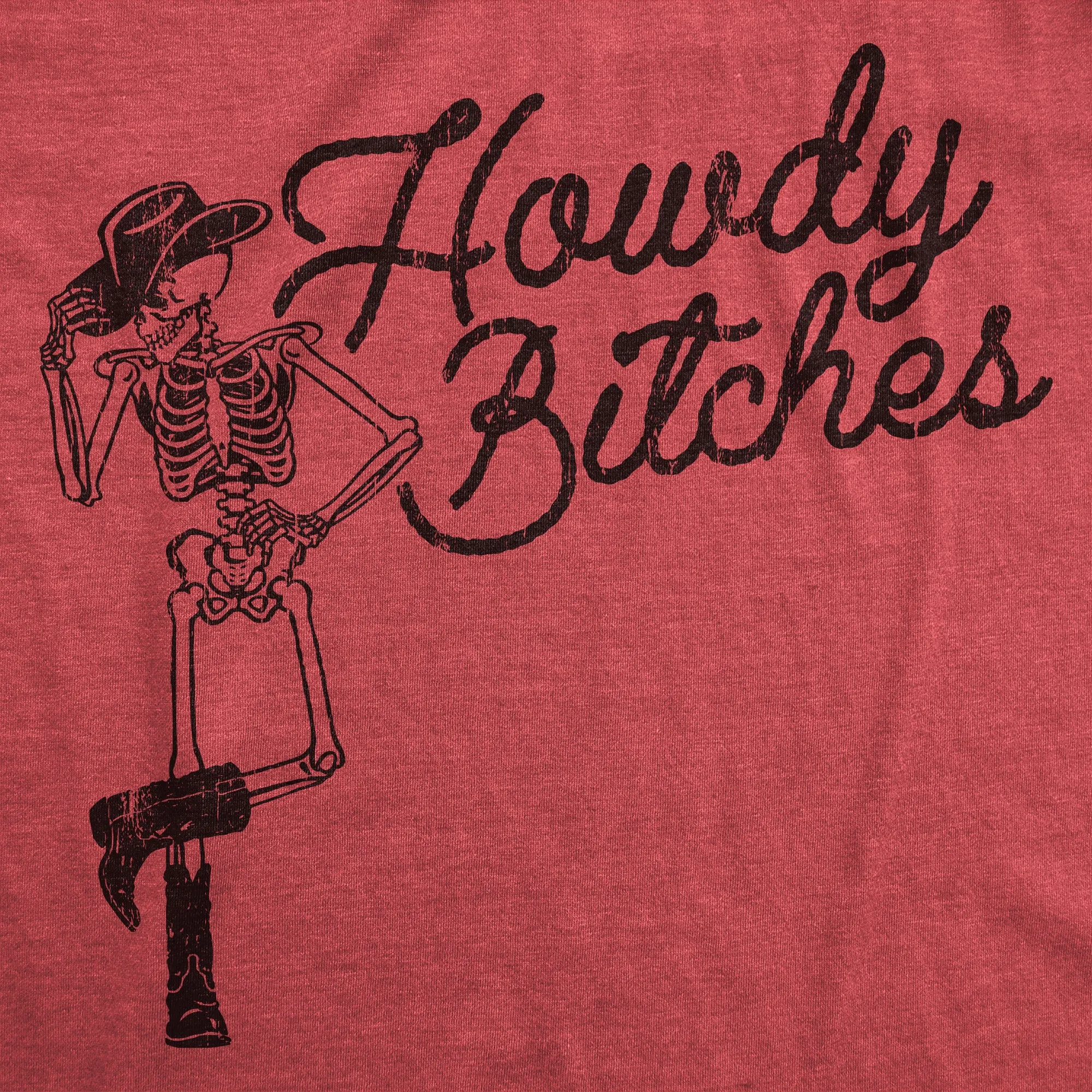 Howdy Bitches Women's T Shirt sold by Crazy Dog T-Shirts product image thumbnail 2