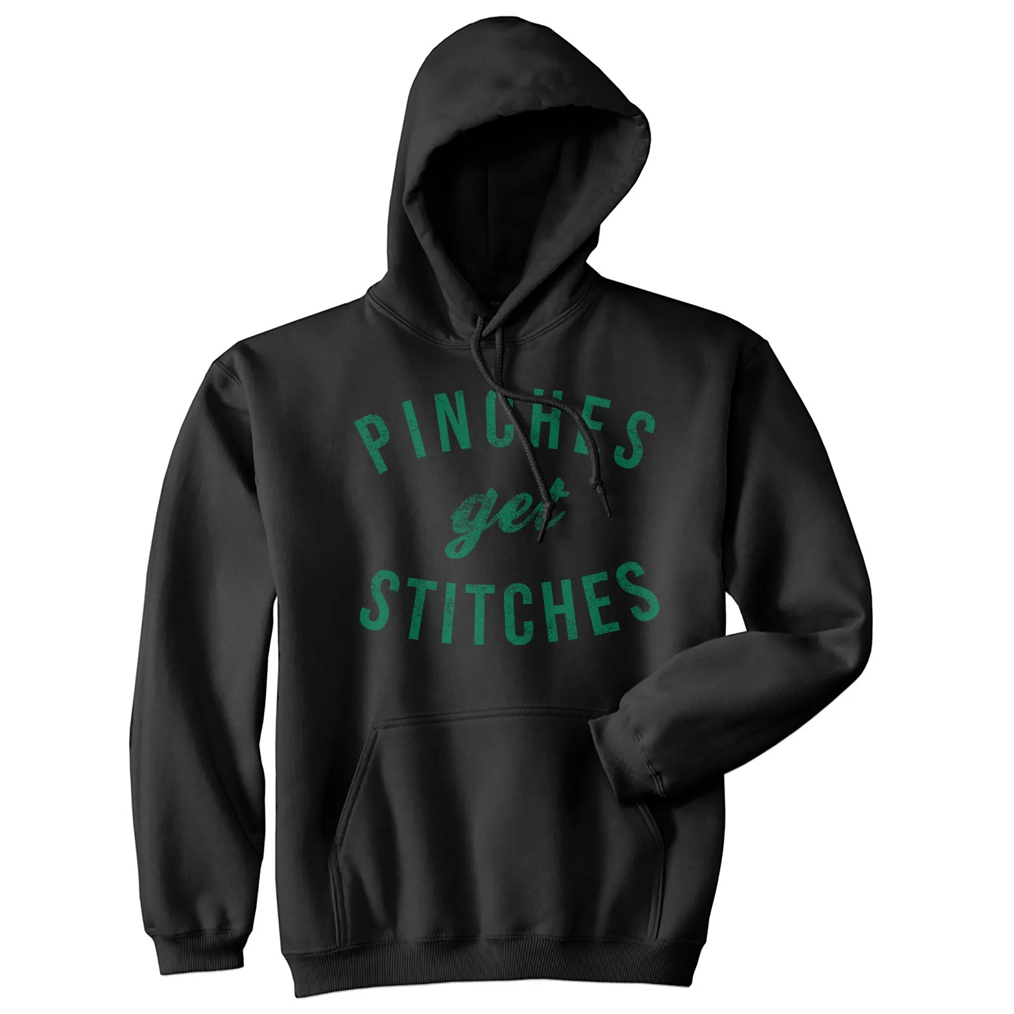 Pinches Get Stitches Hoodie sold by Crazy Dog T-Shirts