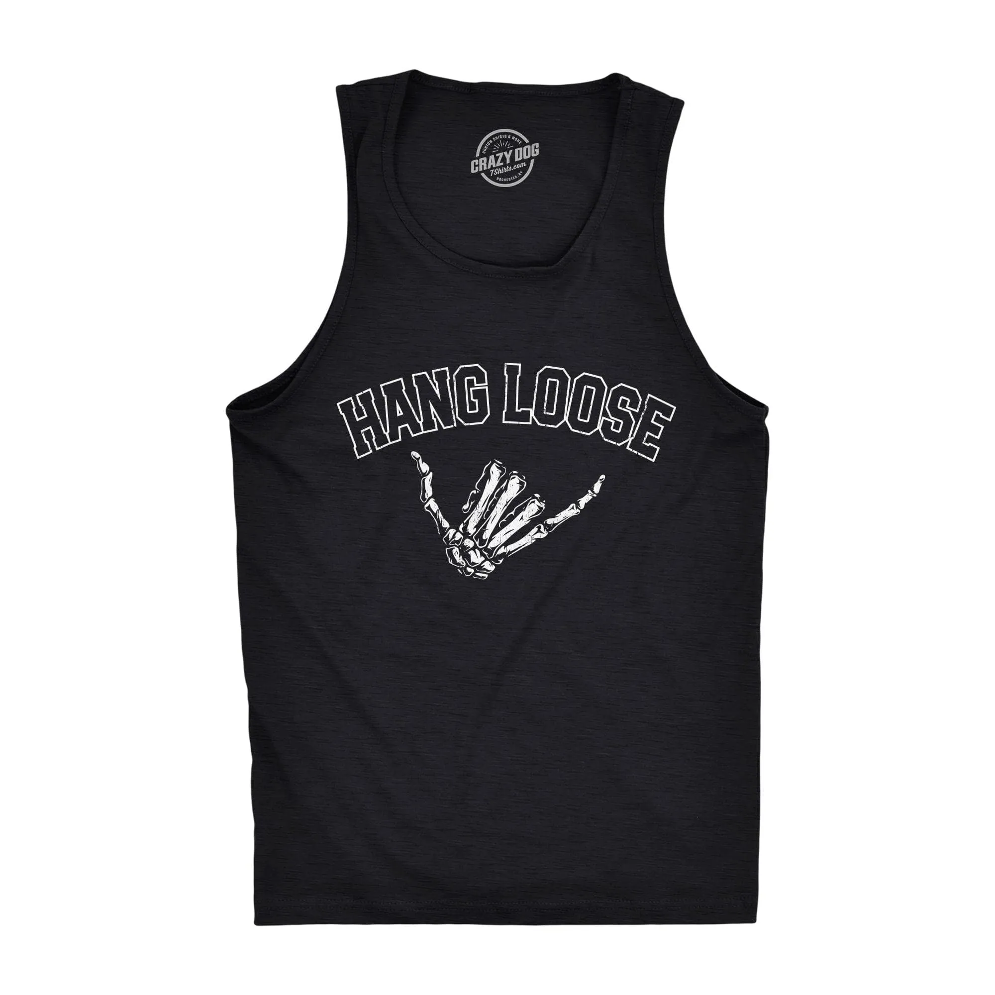 Hang Loose Men's Tank Top sold by Crazy Dog T-Shirts