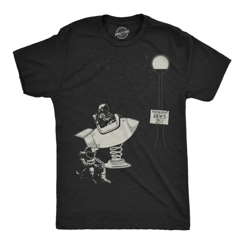 Moonlight Rides Men's T Shirt sold by Crazy Dog T-Shirts