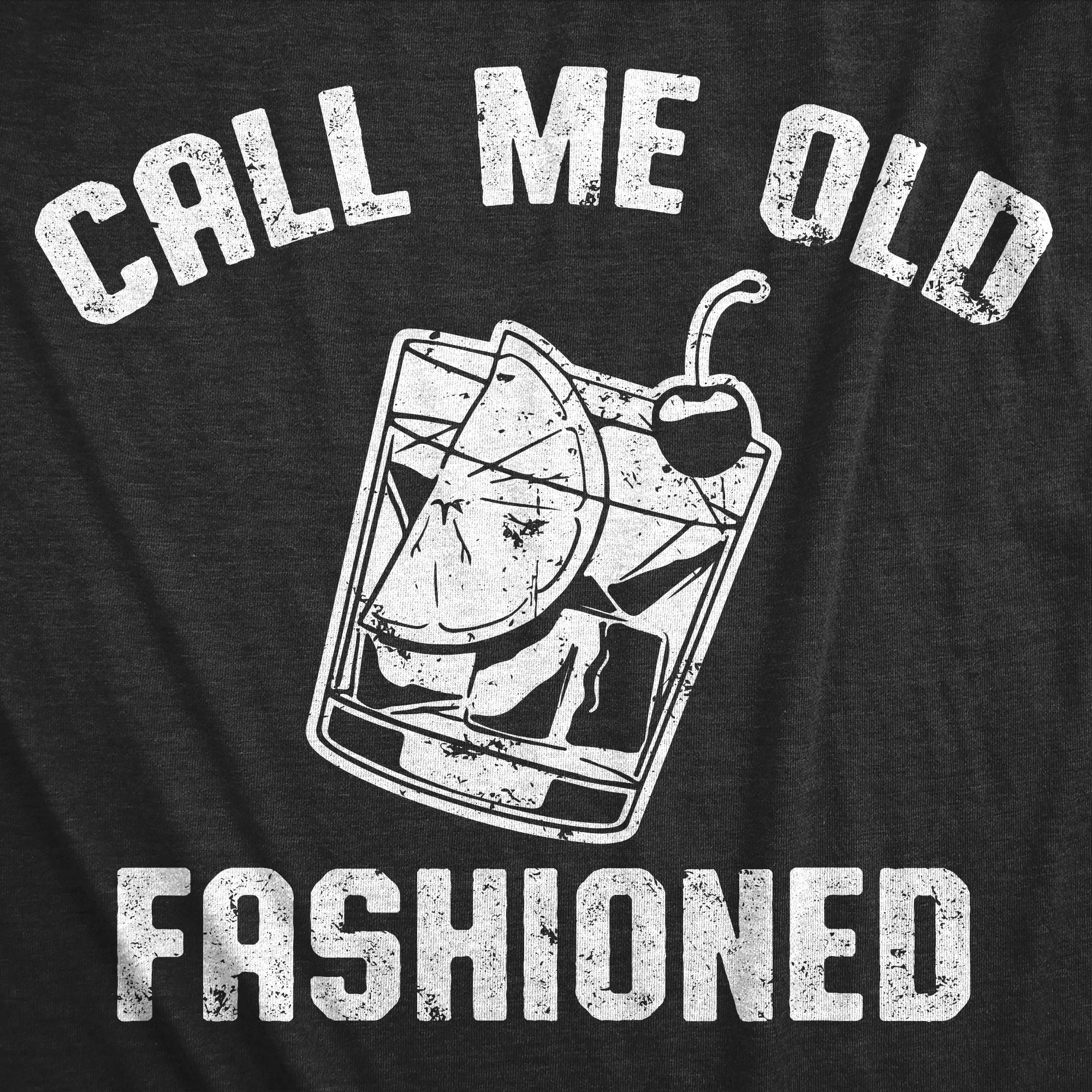 Call Me Old Fashioned Men's T Shirt sold by Crazy Dog T-Shirts product image thumbnail 2