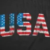 Vintage USA Women's T Shirt sold by Crazy Dog T-Shirts
