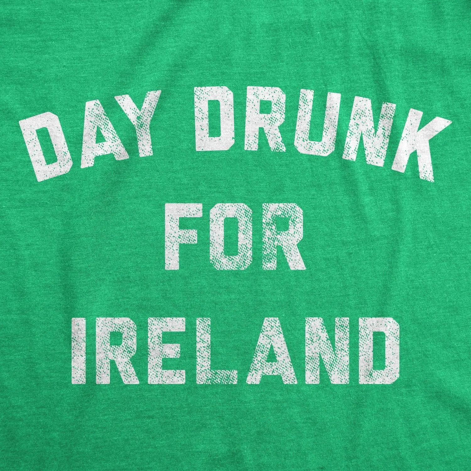 Day Drunk For Ireland Men's T Shirt sold by Crazy Dog T-Shirts product image thumbnail 2