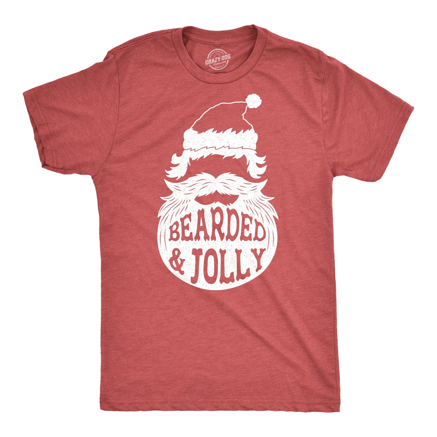 Bearded And Jolly Men's T Shirt sold by Crazy Dog T-Shirts