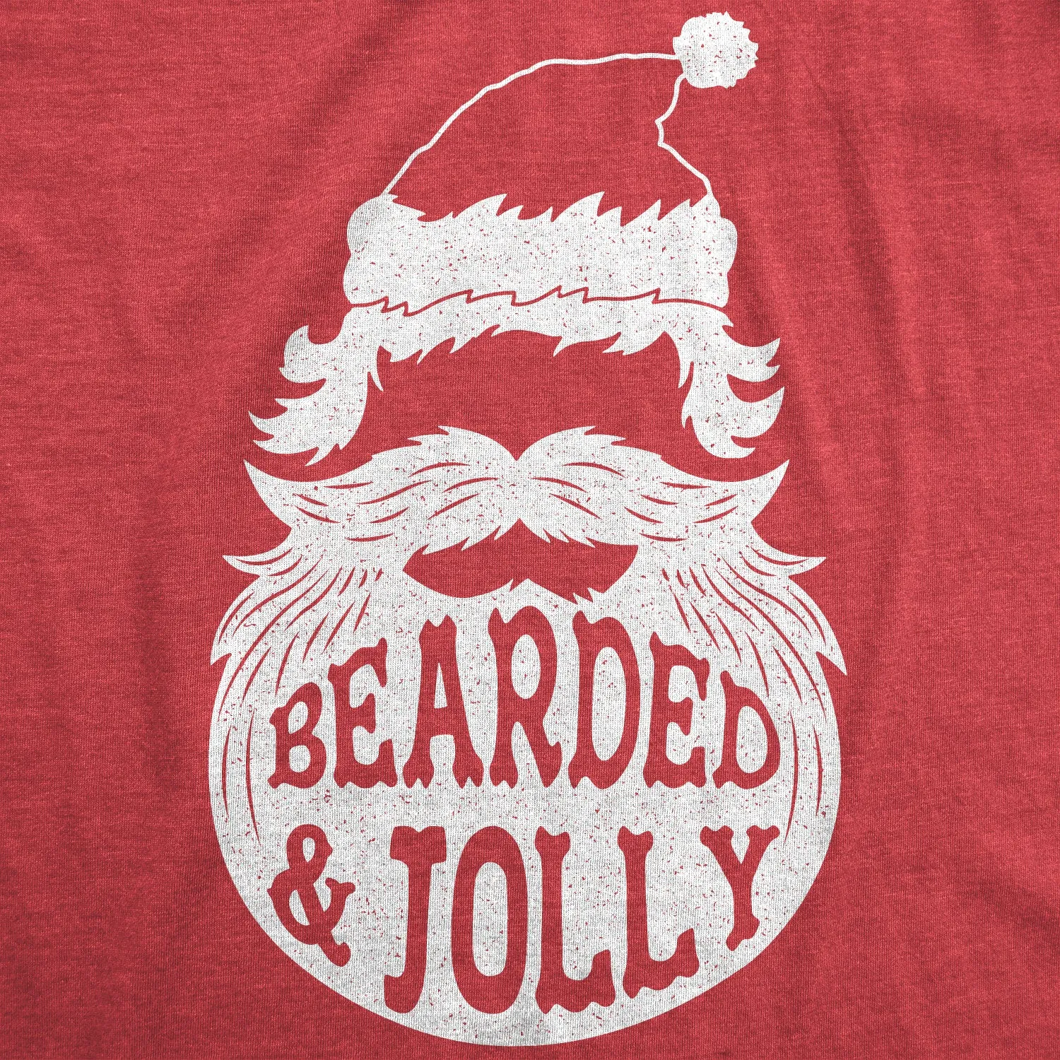 Bearded And Jolly Men's T Shirt sold by Crazy Dog T-Shirts product image thumbnail 2