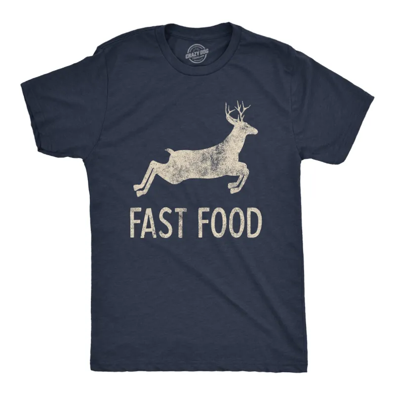 Fast Food Men's T Shirt sold by Crazy Dog T-Shirts