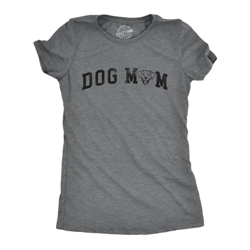 Dog Mom Lab Women's T Shirt sold by Crazy Dog T-Shirts
