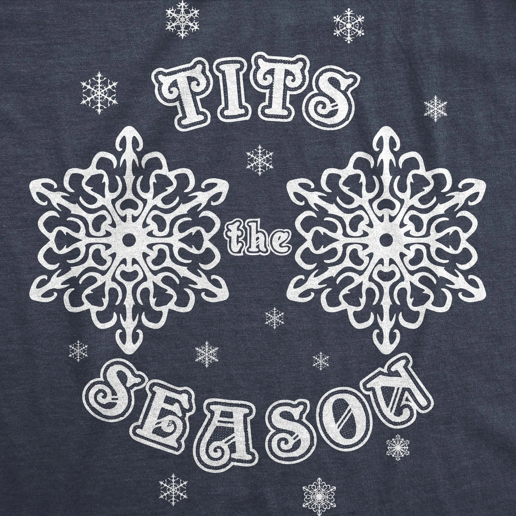 Tits The Season Women's T Shirt sold by Crazy Dog T-Shirts product image thumbnail 2